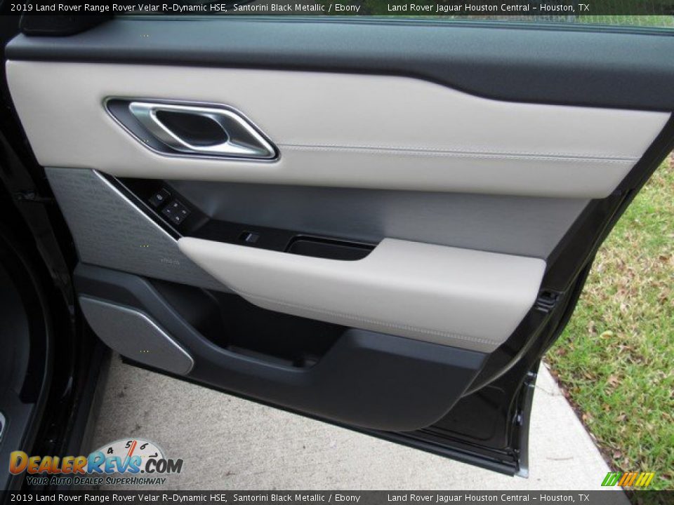 2019 Land Rover Range Rover Velar R-Dynamic HSE Santorini Black Metallic / Ebony Photo #20