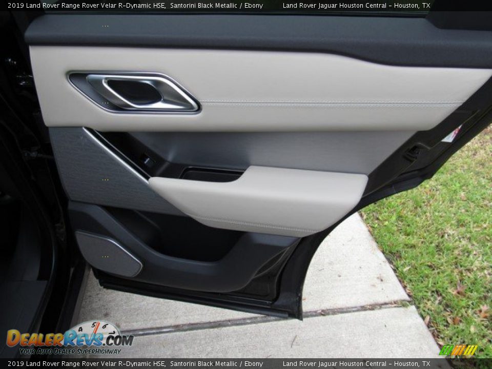 2019 Land Rover Range Rover Velar R-Dynamic HSE Santorini Black Metallic / Ebony Photo #21