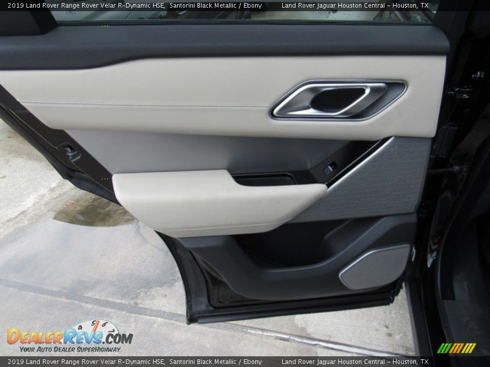 2019 Land Rover Range Rover Velar R-Dynamic HSE Santorini Black Metallic / Ebony Photo #22