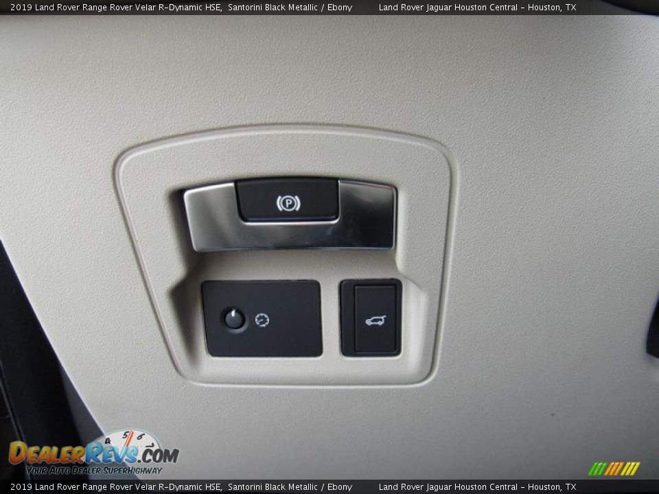 2019 Land Rover Range Rover Velar R-Dynamic HSE Santorini Black Metallic / Ebony Photo #25