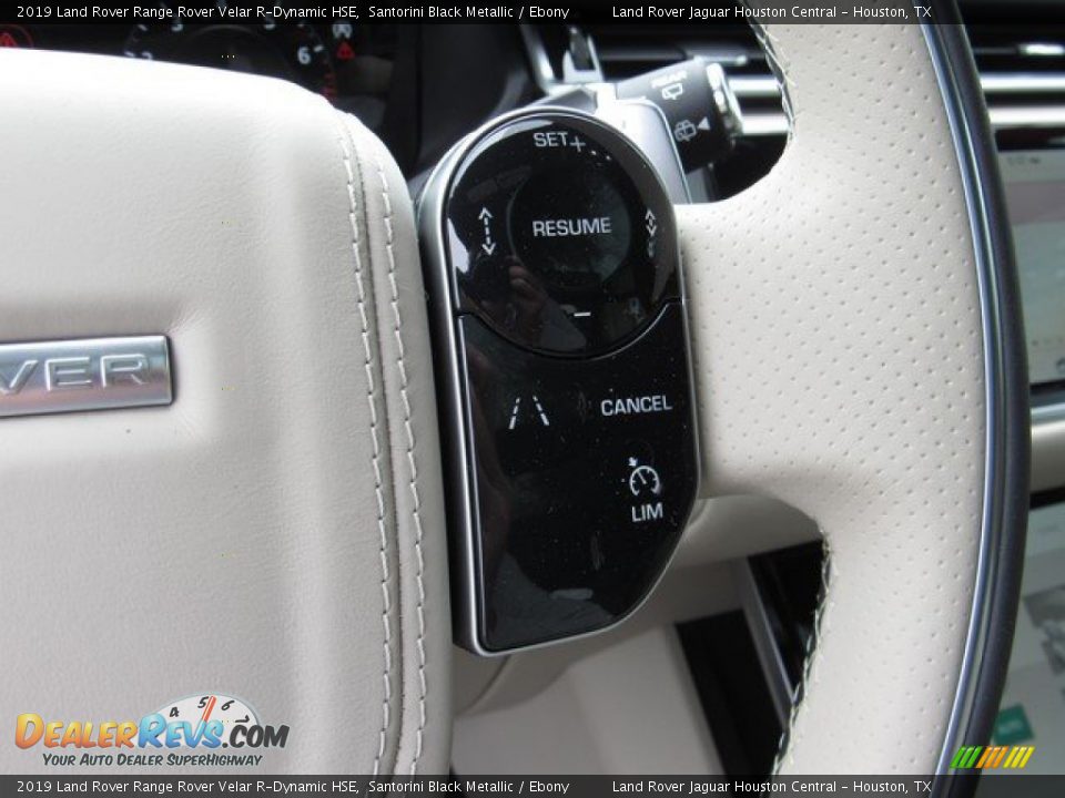 2019 Land Rover Range Rover Velar R-Dynamic HSE Santorini Black Metallic / Ebony Photo #27
