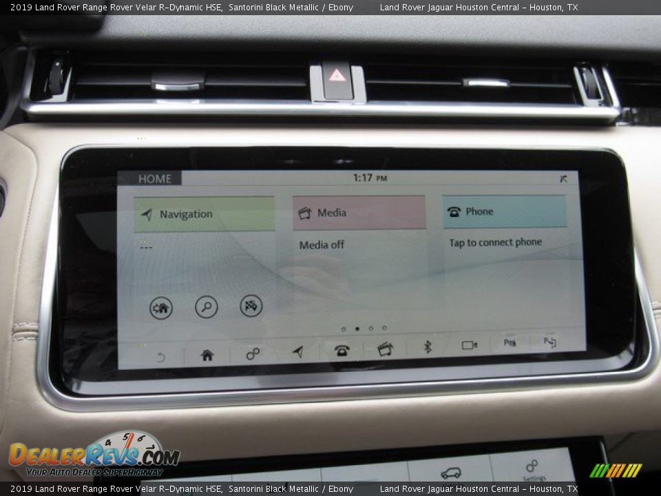 2019 Land Rover Range Rover Velar R-Dynamic HSE Santorini Black Metallic / Ebony Photo #29
