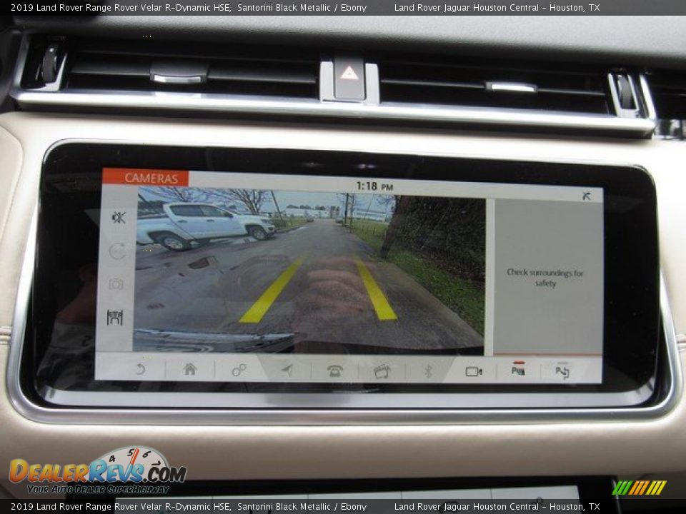 2019 Land Rover Range Rover Velar R-Dynamic HSE Santorini Black Metallic / Ebony Photo #31