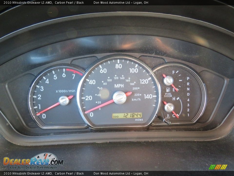 2010 Mitsubishi Endeavor LS AWD Carbon Pearl / Black Photo #17