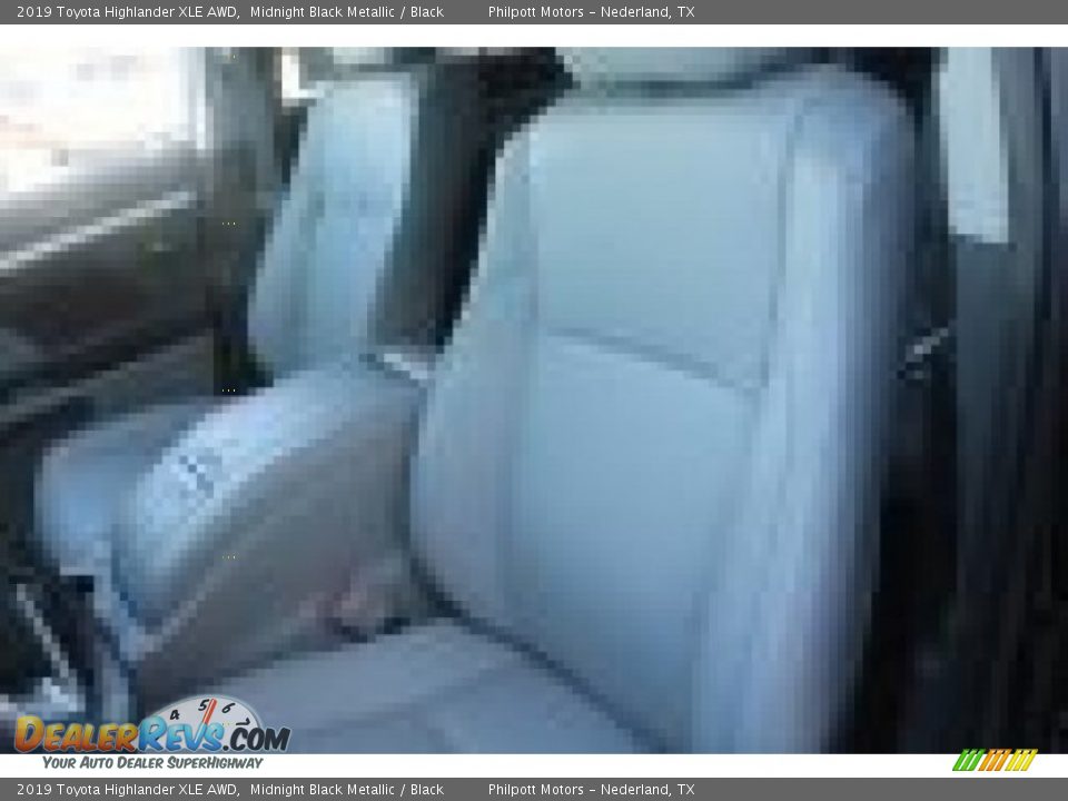 2019 Toyota Highlander XLE AWD Midnight Black Metallic / Black Photo #10