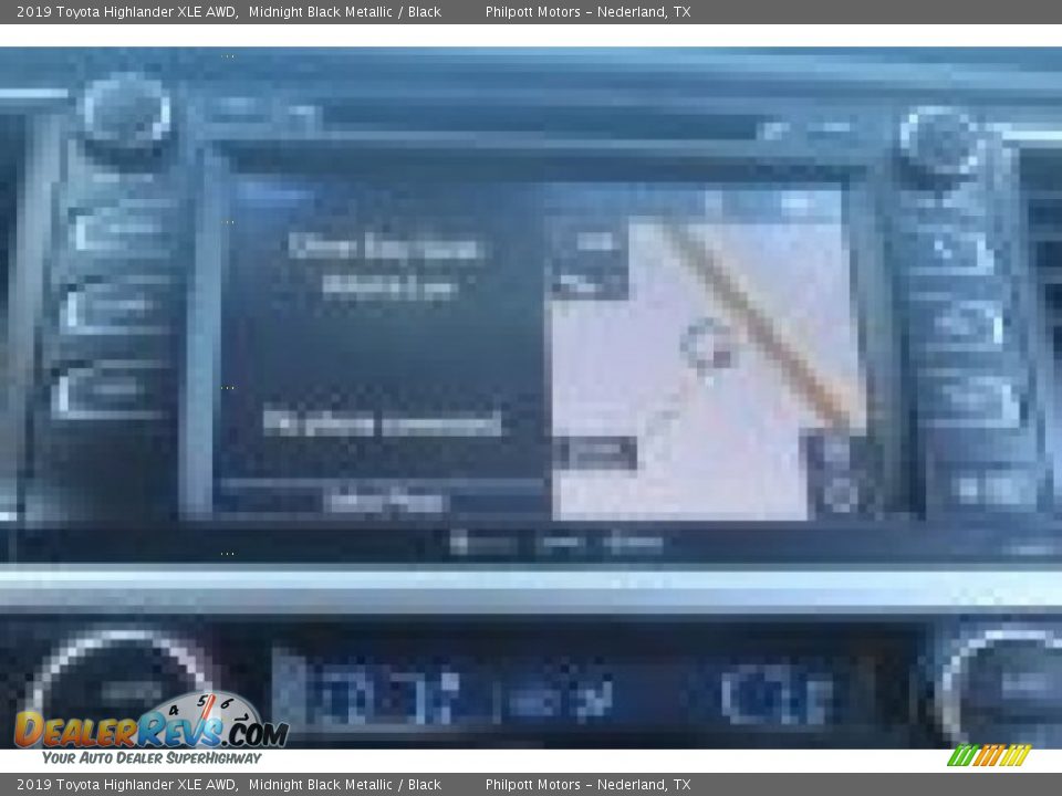2019 Toyota Highlander XLE AWD Midnight Black Metallic / Black Photo #12