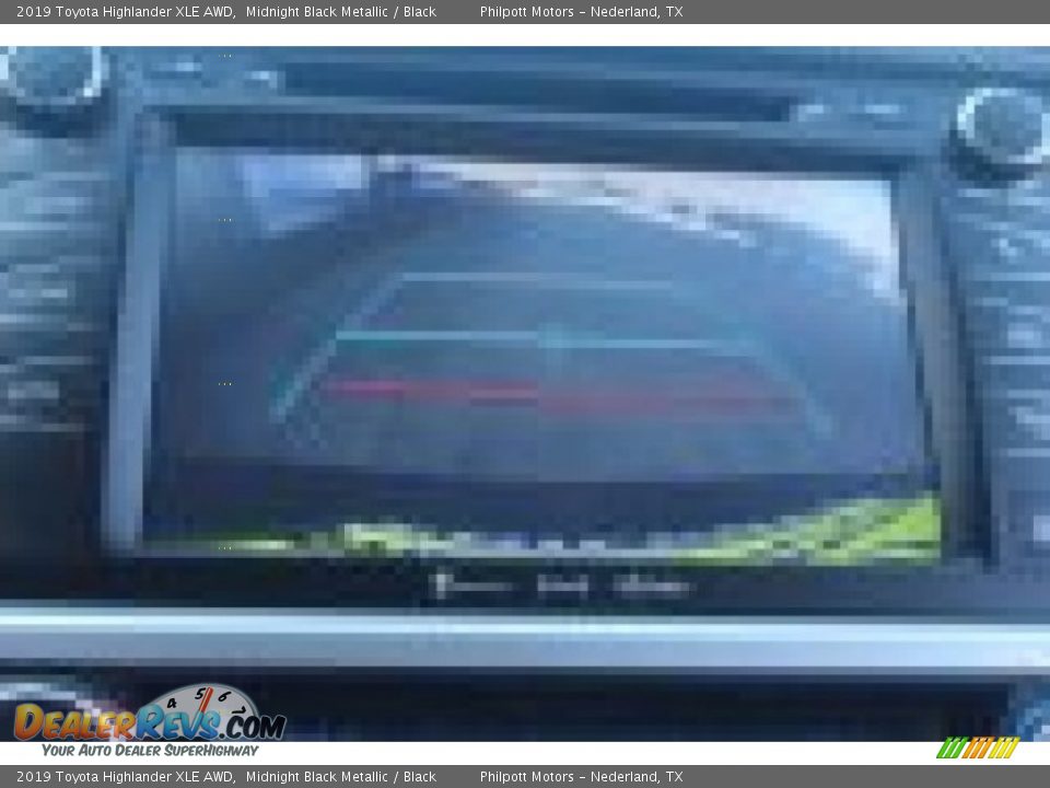 2019 Toyota Highlander XLE AWD Midnight Black Metallic / Black Photo #13
