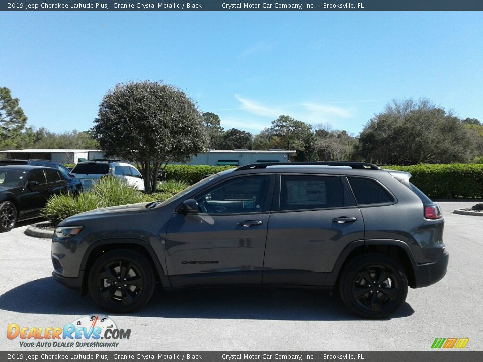 2019 Jeep Cherokee Latitude Plus Granite Crystal Metallic / Black Photo #2