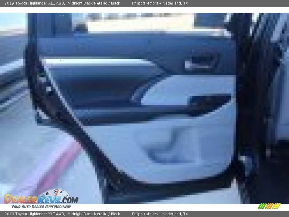 2019 Toyota Highlander XLE AWD Midnight Black Metallic / Black Photo #18