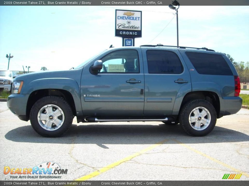 2009 Chevrolet Tahoe Z71 Blue Granite Metallic / Ebony Photo #1