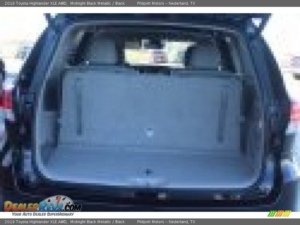 2019 Toyota Highlander XLE AWD Midnight Black Metallic / Black Photo #22