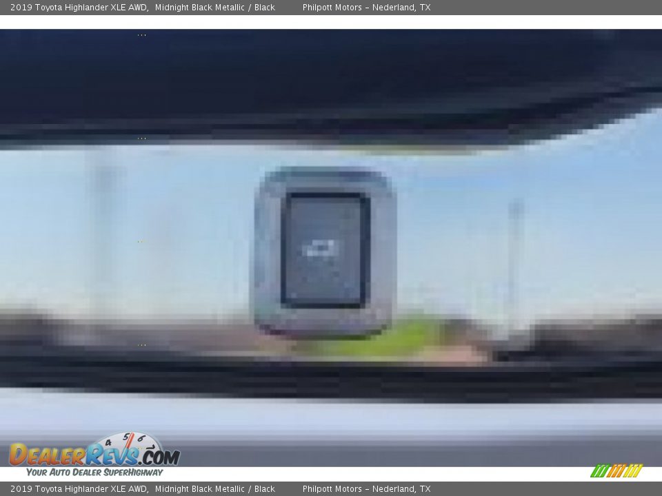 2019 Toyota Highlander XLE AWD Midnight Black Metallic / Black Photo #23