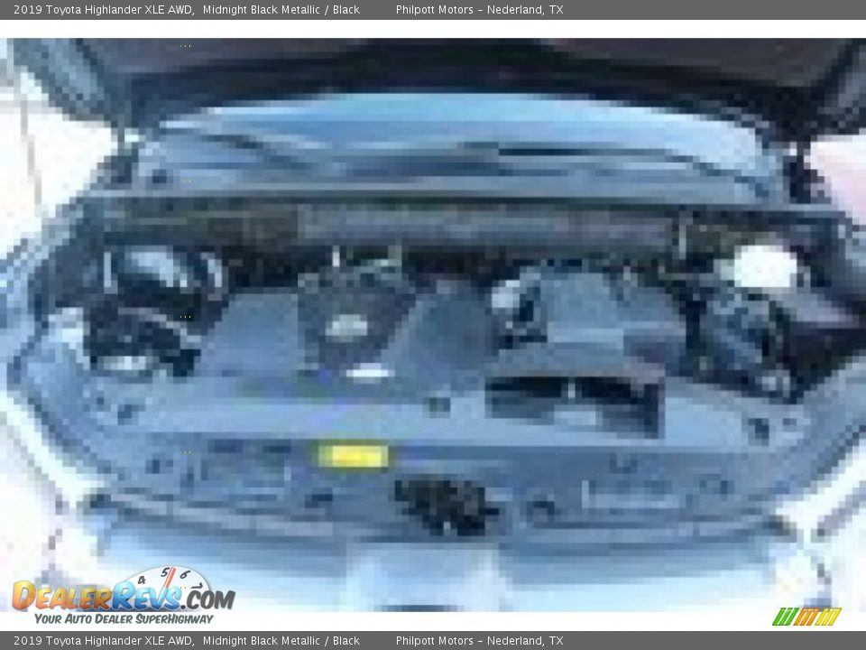 2019 Toyota Highlander XLE AWD Midnight Black Metallic / Black Photo #24