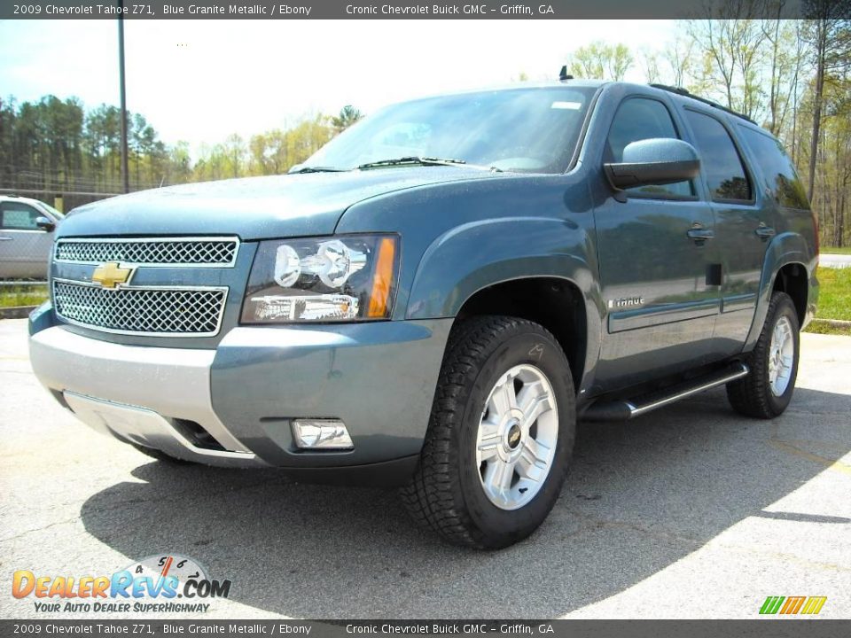 2009 Chevrolet Tahoe Z71 Blue Granite Metallic / Ebony Photo #2