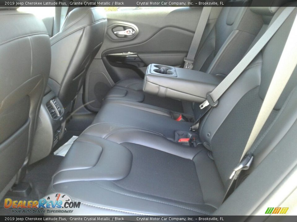 2019 Jeep Cherokee Latitude Plus Granite Crystal Metallic / Black Photo #10