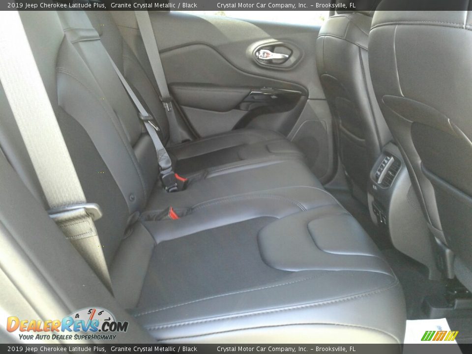 2019 Jeep Cherokee Latitude Plus Granite Crystal Metallic / Black Photo #11