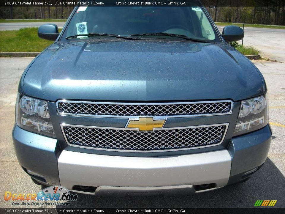 2009 Chevrolet Tahoe Z71 Blue Granite Metallic / Ebony Photo #3