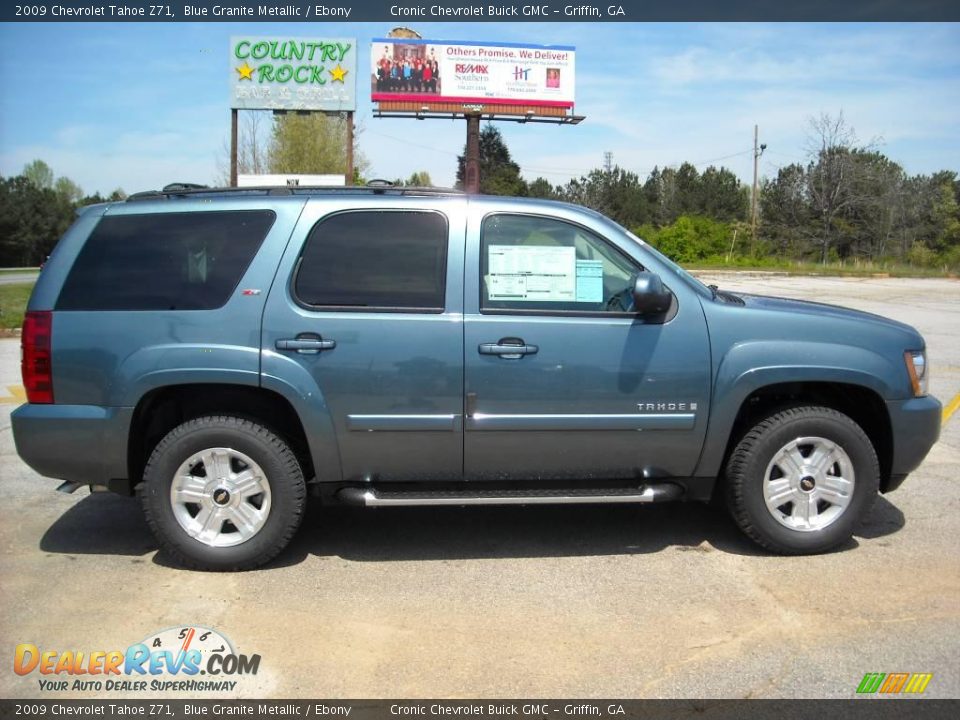 2009 Chevrolet Tahoe Z71 Blue Granite Metallic / Ebony Photo #5
