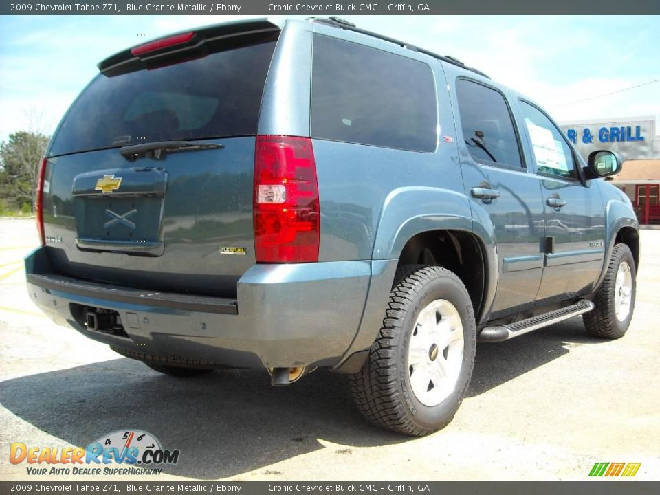 2009 Chevrolet Tahoe Z71 Blue Granite Metallic / Ebony Photo #6