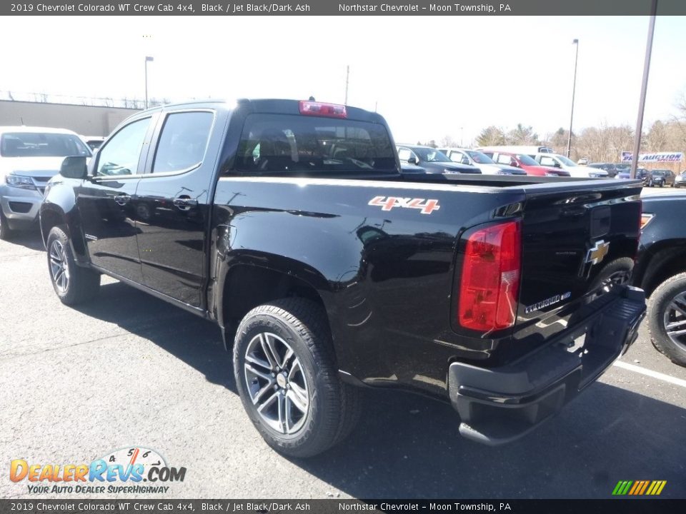 2019 Chevrolet Colorado WT Crew Cab 4x4 Black / Jet Black/Dark Ash Photo #4