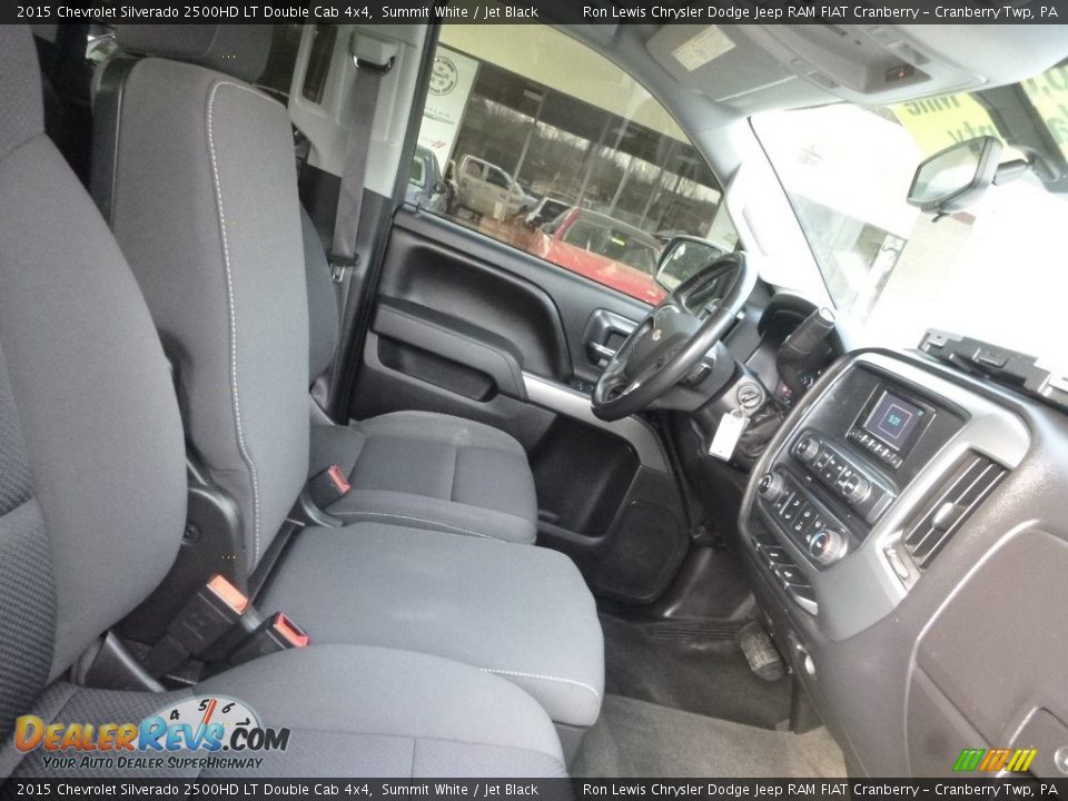 2015 Chevrolet Silverado 2500HD LT Double Cab 4x4 Summit White / Jet Black Photo #10