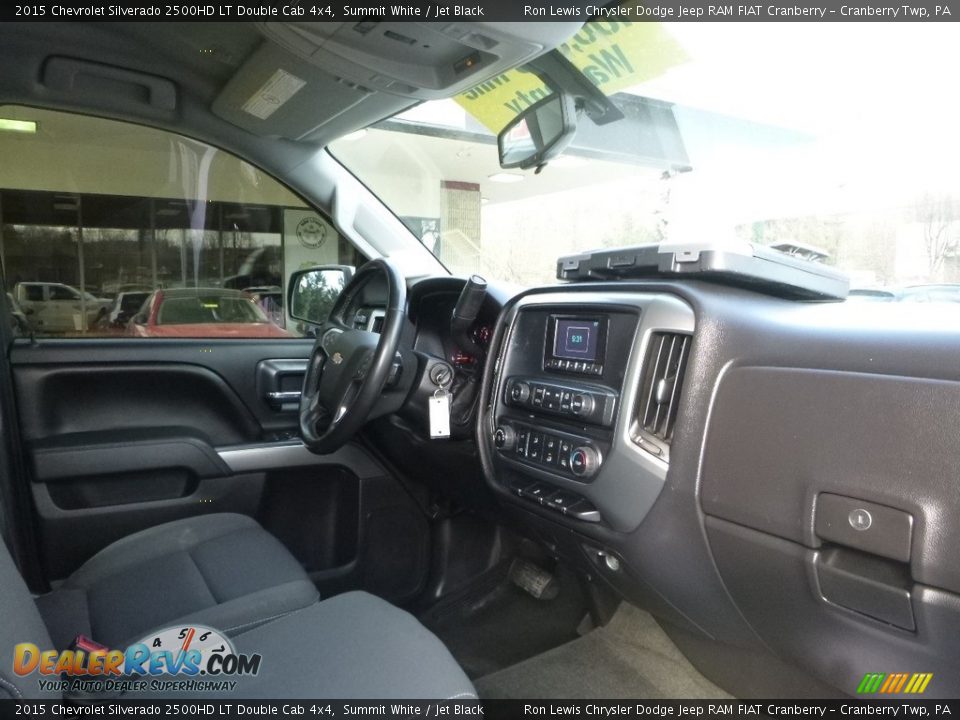 2015 Chevrolet Silverado 2500HD LT Double Cab 4x4 Summit White / Jet Black Photo #11