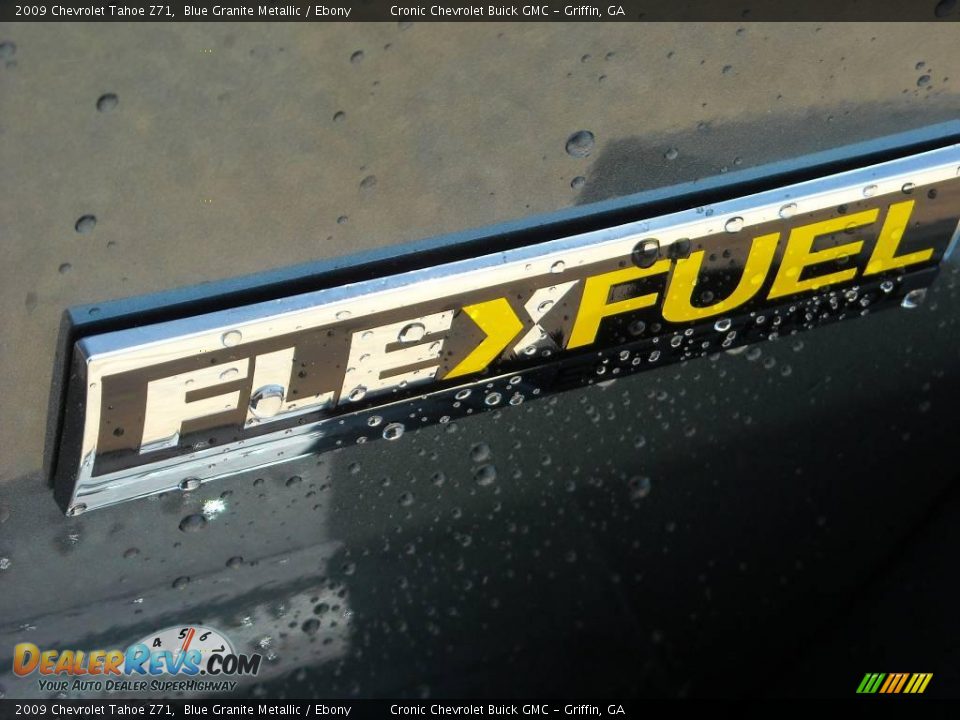 2009 Chevrolet Tahoe Z71 Blue Granite Metallic / Ebony Photo #10