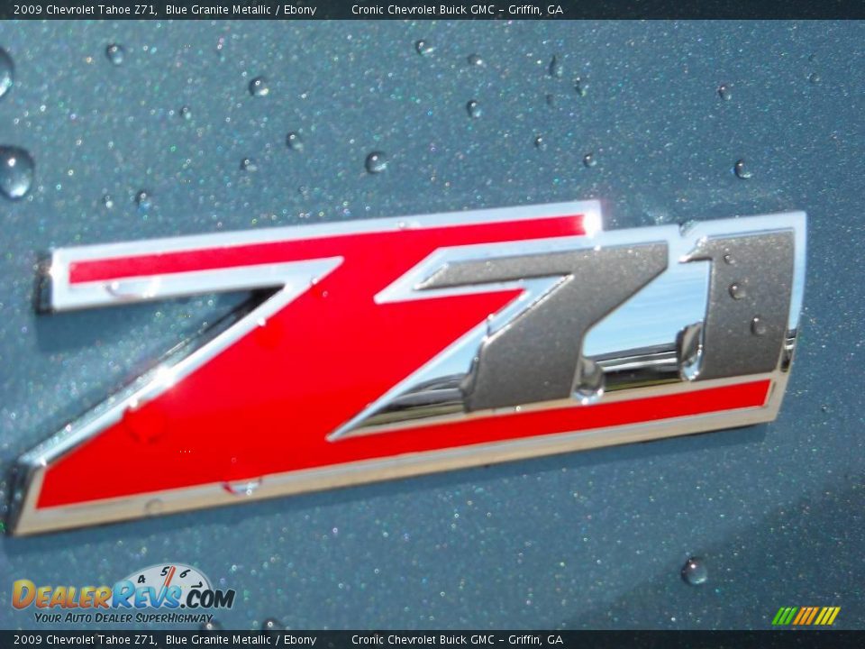 2009 Chevrolet Tahoe Z71 Blue Granite Metallic / Ebony Photo #11