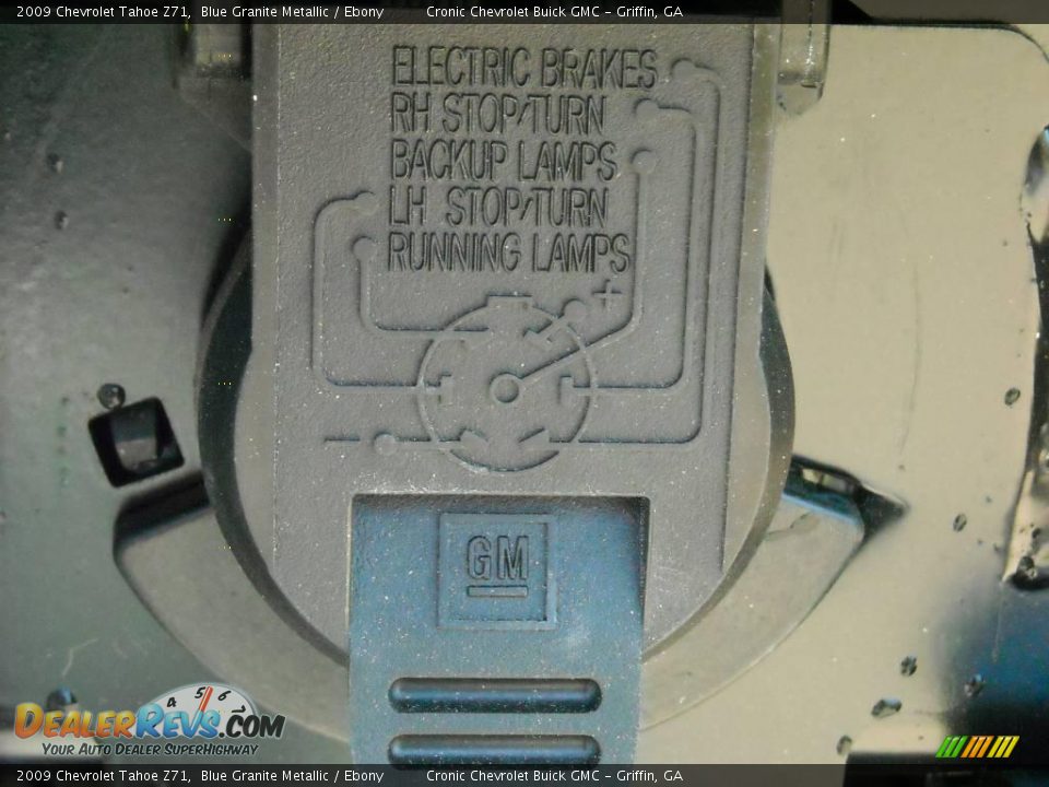 2009 Chevrolet Tahoe Z71 Blue Granite Metallic / Ebony Photo #13
