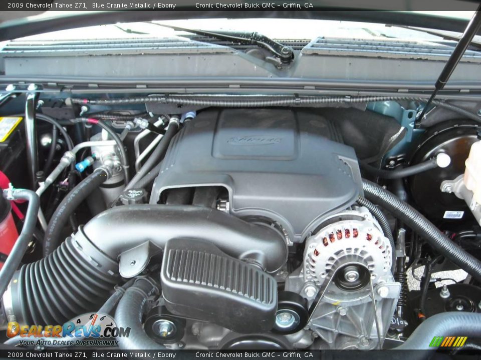 2009 Chevrolet Tahoe Z71 Blue Granite Metallic / Ebony Photo #14