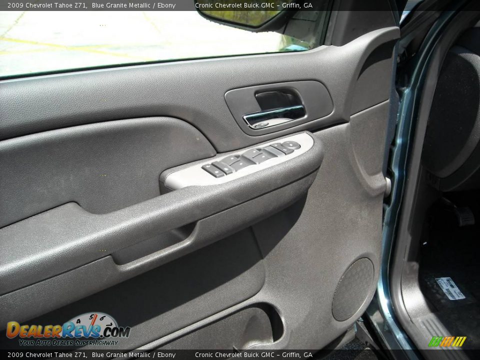 2009 Chevrolet Tahoe Z71 Blue Granite Metallic / Ebony Photo #16