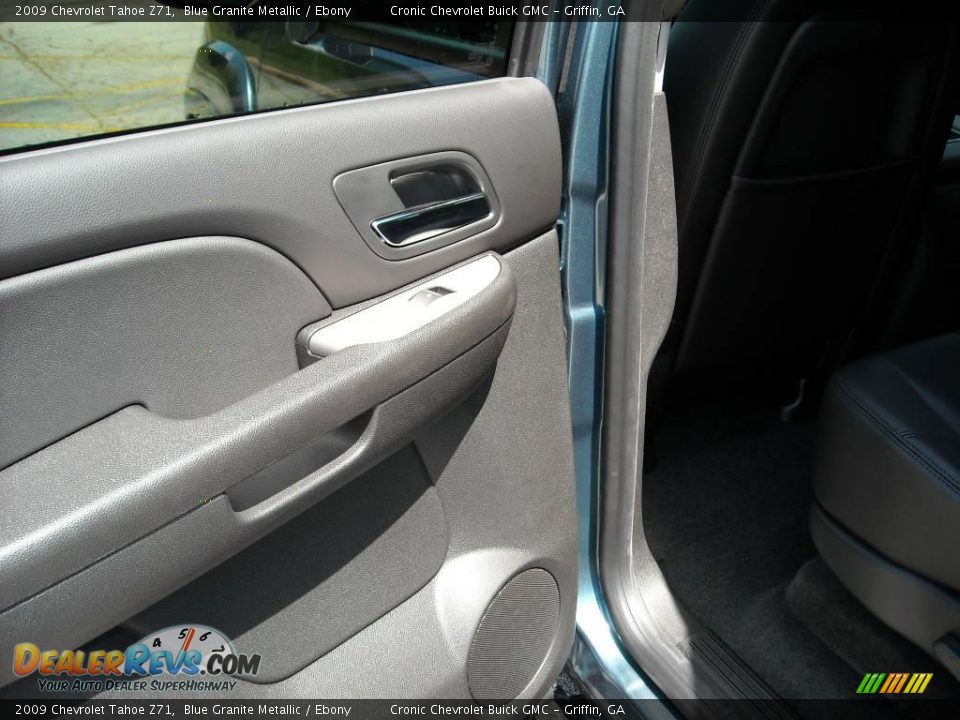 2009 Chevrolet Tahoe Z71 Blue Granite Metallic / Ebony Photo #18