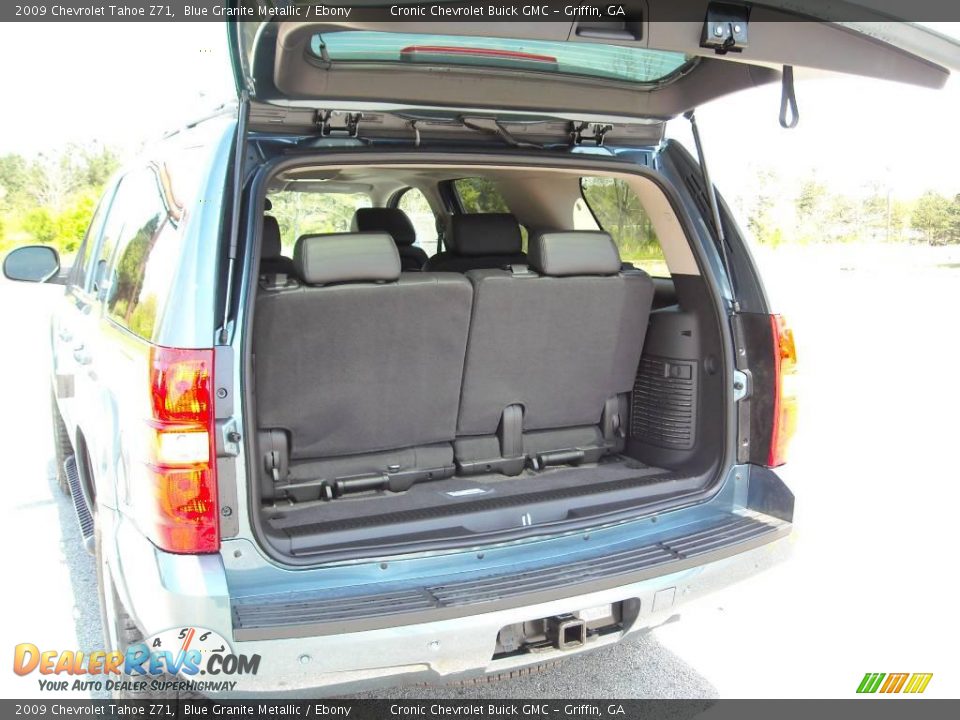 2009 Chevrolet Tahoe Z71 Blue Granite Metallic / Ebony Photo #20