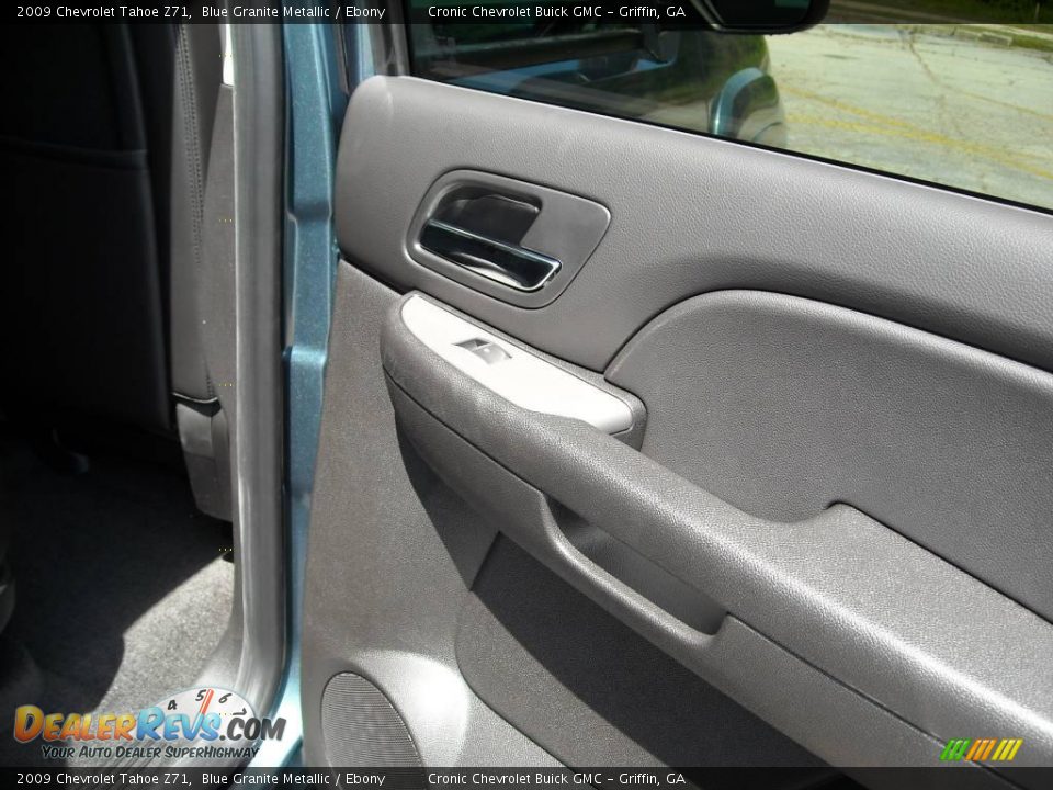 2009 Chevrolet Tahoe Z71 Blue Granite Metallic / Ebony Photo #22