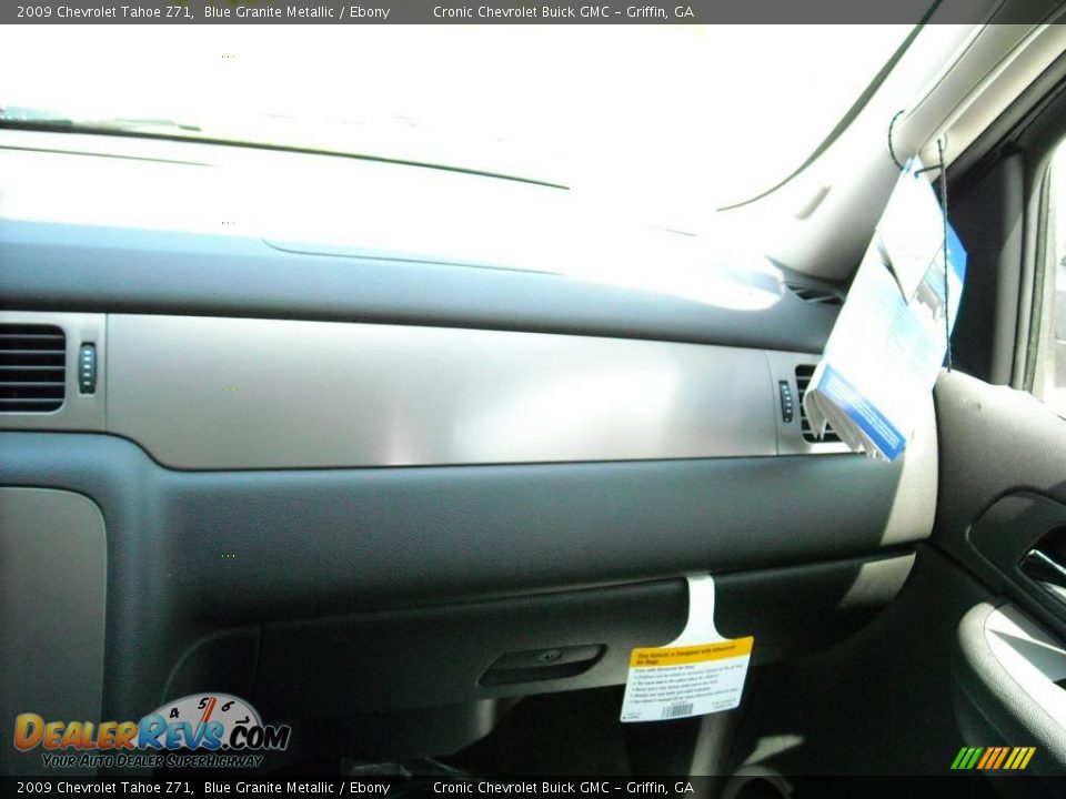 2009 Chevrolet Tahoe Z71 Blue Granite Metallic / Ebony Photo #24