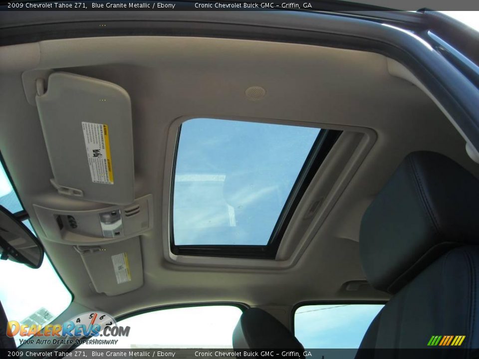 2009 Chevrolet Tahoe Z71 Blue Granite Metallic / Ebony Photo #27