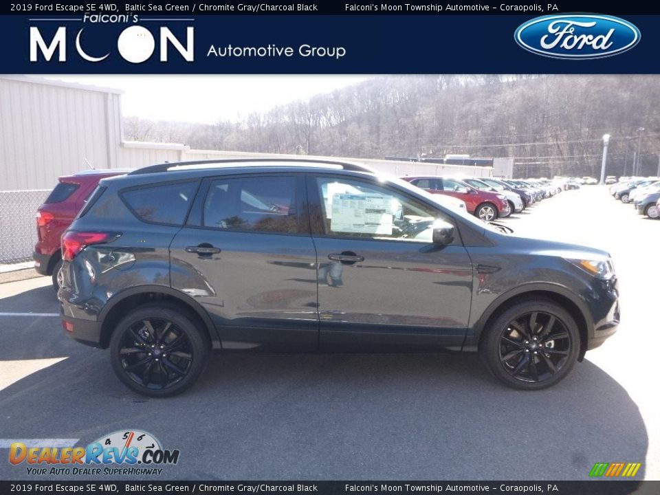 2019 Ford Escape SE 4WD Baltic Sea Green / Chromite Gray/Charcoal Black Photo #1