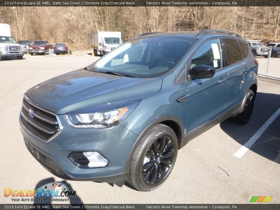 2019 Ford Escape SE 4WD Baltic Sea Green / Chromite Gray/Charcoal Black Photo #5