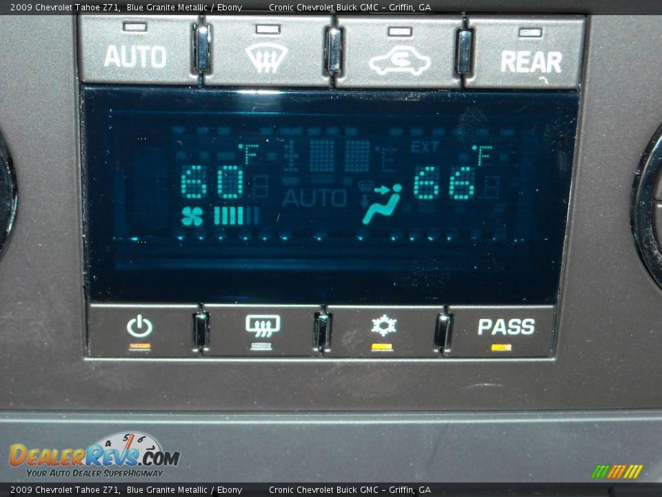 2009 Chevrolet Tahoe Z71 Blue Granite Metallic / Ebony Photo #30