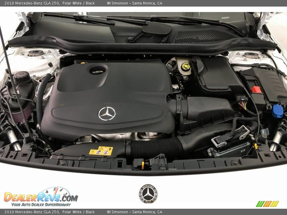 2019 Mercedes-Benz GLA 250 Polar White / Black Photo #8