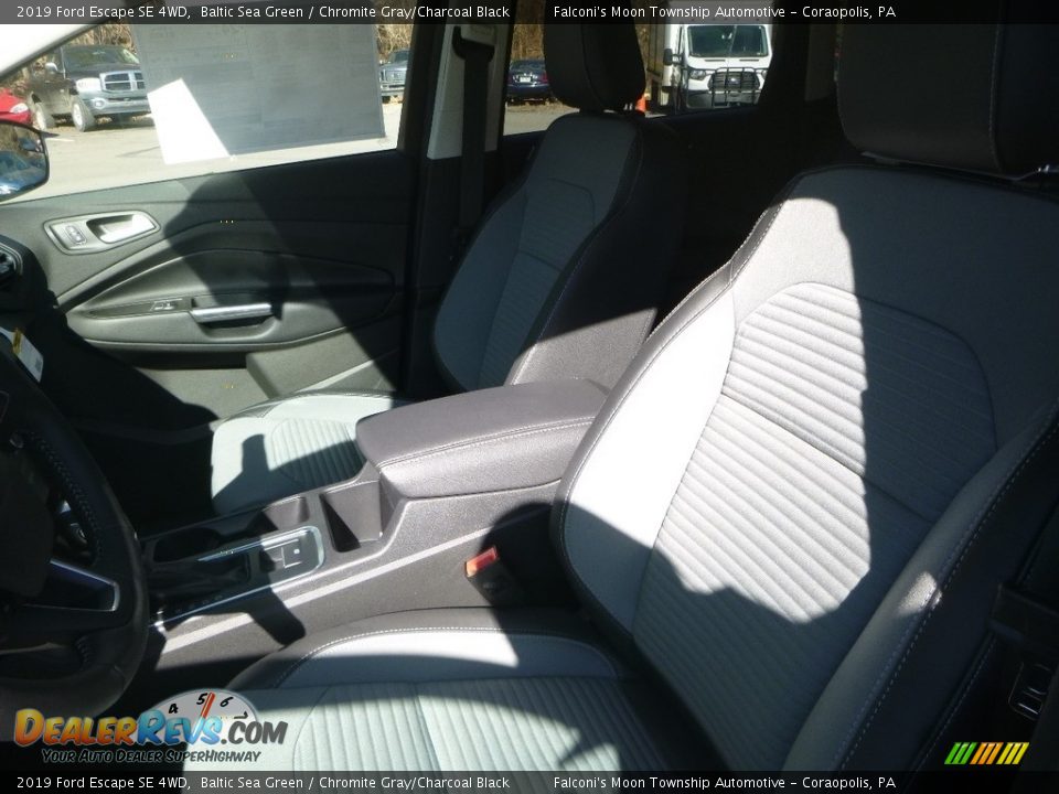 2019 Ford Escape SE 4WD Baltic Sea Green / Chromite Gray/Charcoal Black Photo #11
