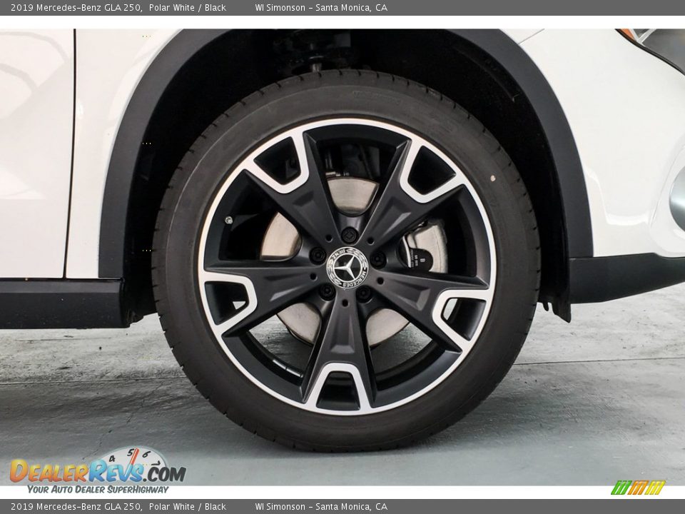 2019 Mercedes-Benz GLA 250 Polar White / Black Photo #9