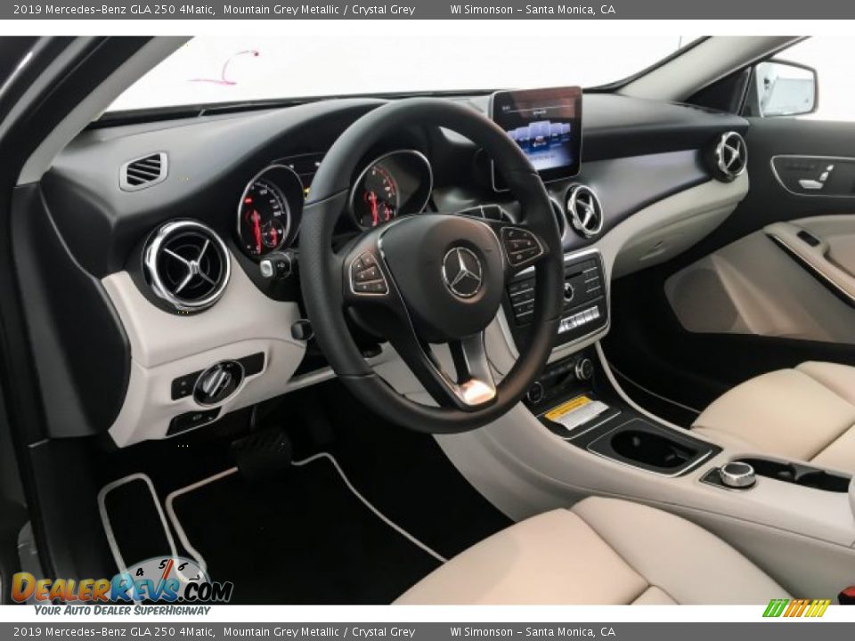 2019 Mercedes-Benz GLA 250 4Matic Mountain Grey Metallic / Crystal Grey Photo #4