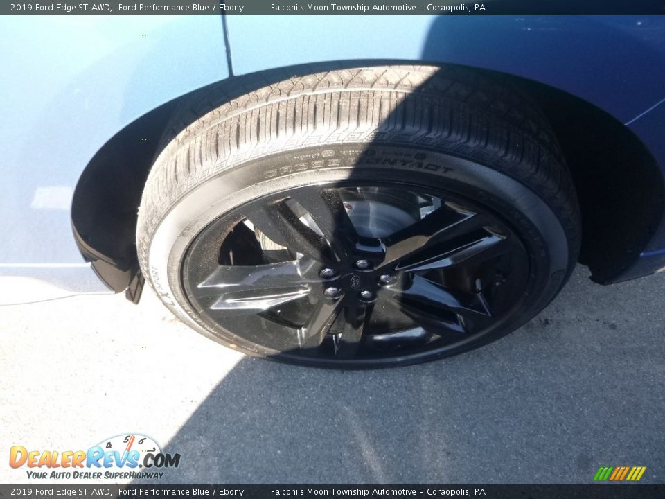 2019 Ford Edge ST AWD Ford Performance Blue / Ebony Photo #7