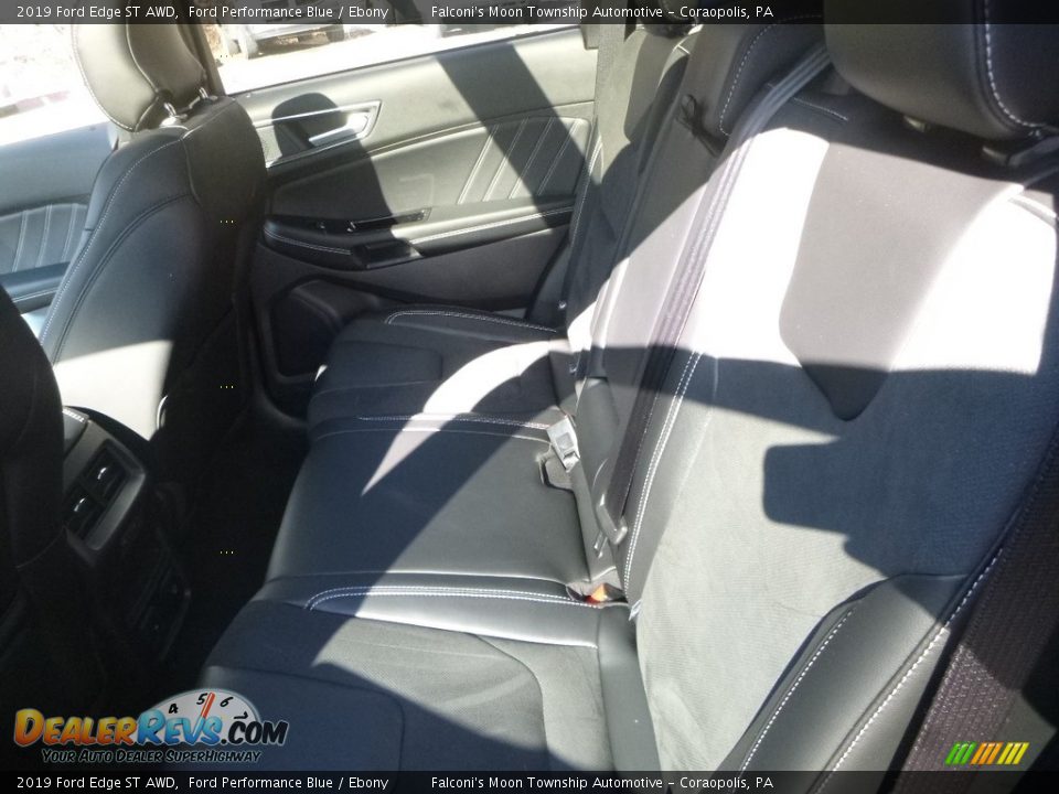 2019 Ford Edge ST AWD Ford Performance Blue / Ebony Photo #8