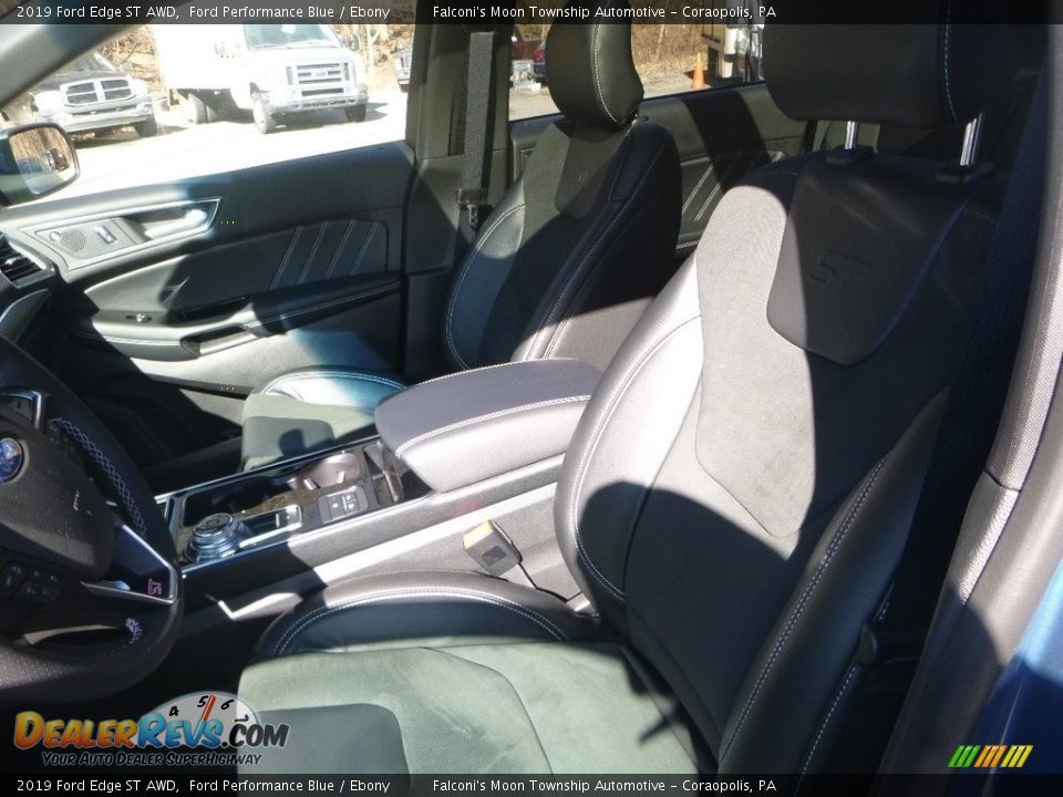 2019 Ford Edge ST AWD Ford Performance Blue / Ebony Photo #11