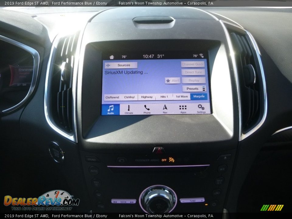 2019 Ford Edge ST AWD Ford Performance Blue / Ebony Photo #14