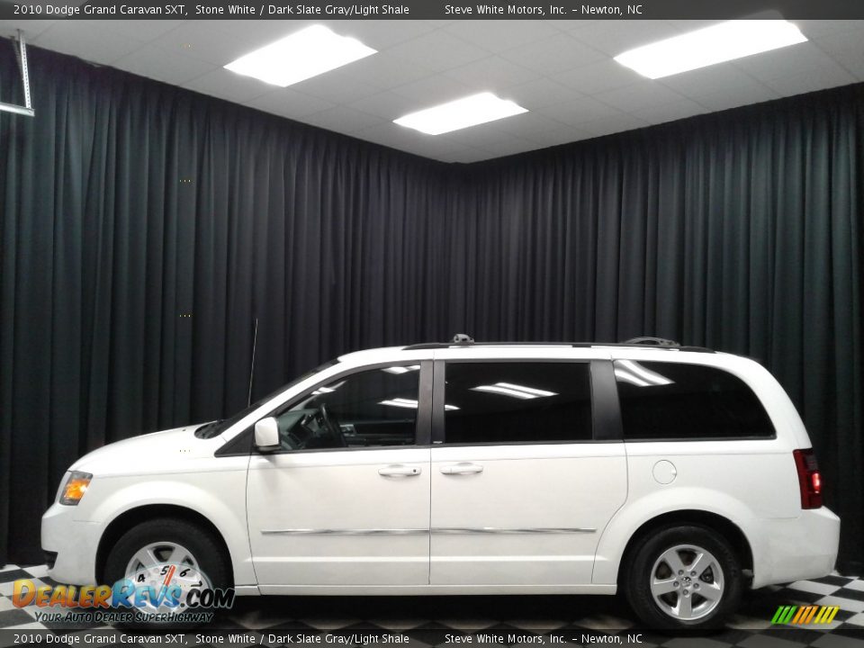 2010 Dodge Grand Caravan SXT Stone White / Dark Slate Gray/Light Shale Photo #1