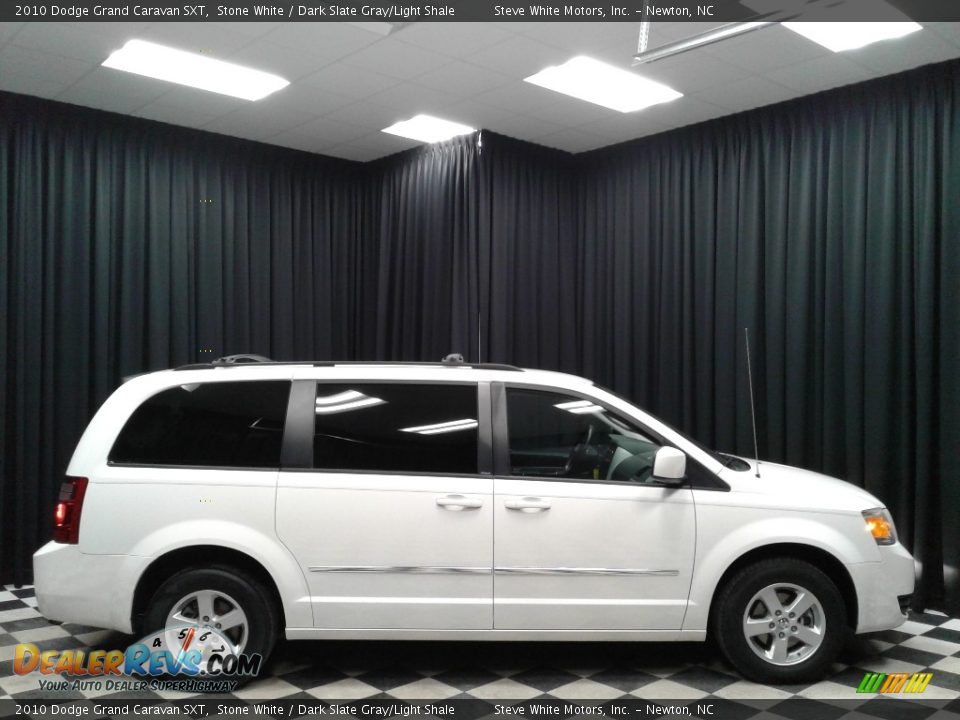 2010 Dodge Grand Caravan SXT Stone White / Dark Slate Gray/Light Shale Photo #5