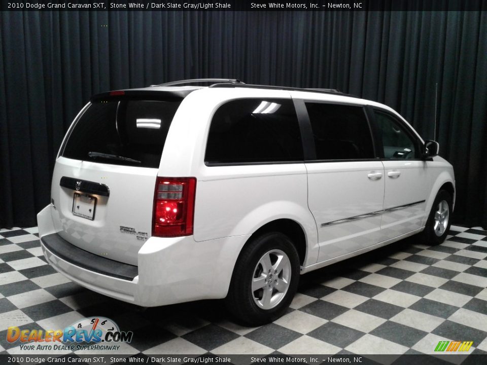 2010 Dodge Grand Caravan SXT Stone White / Dark Slate Gray/Light Shale Photo #6